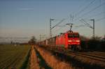 152 096-4 mit TEC 40011 Taulov/DK - Gallarate/I bei Bickenbach(Bergstra�e). ...
