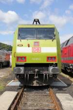 Frontansicht der 152 005-5. ...  Jens Baumhauer 25.09.2011