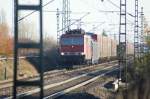 155 034-2 unterwegs auf ...  Christoph Schrimpf 21.11.2009