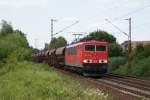 155 112-6 mit Kieszug ...  Gilbert Coletti 29.11.2009