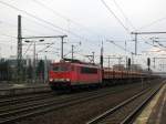 155 176-7 mit einem Sandzug von Falkenberg zum BBI (alias ...