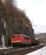 In Richtung Wuppertal fahrend ...  Nils Schmidt 14.01.2010