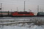 155 131-6 schleicht am ...  Maik Gentzmer 26.01.2010