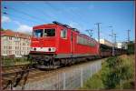 155 238-9 diesmal mit R�hren von der Insel R�gen. Fp ...