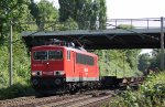 155 271-0 mit gem. GZ durch Hannover Limmer am 15.08.09 ...