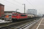 155 019 mit einem ...  Dennis Kraus 24.02.2010