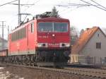 Durchfahrt am 25.02.2010 in Berlin Gr�nauer Kreuz  ...