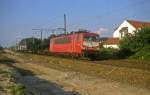 BR 155 155 004  bei Baden Baden  30.07.99