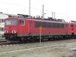 Wismar Bf; El-Lok BR 155 212-4 DB AG , 07.03.2010  ...