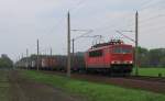 155 218-1 brettert mit ...  Hannes M�ller 04.05.2010