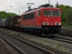 BR 155 Br 155 bei der durchfahrt durch den Bahnhof K�ln West am 1.5.10