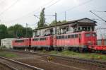 W�hrend BR 155 222-3 noch ein bisschen fahren darf wird ...