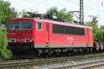 BR 155 Die 155 068-0 durchf�hrt Duisburg Neudorf am 28.05.2010