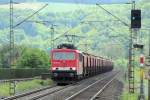 BR 155 155 160 am 03.06.10 in Wernfeld/Main