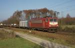 155 019 bei Rastatt 19.11.97  ...