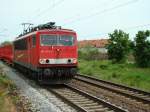 BR 155 155 024-3, in Gerichshain Richtung Leipzig, 10.06.2010.