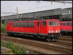 BR 155 155 152 mit anderen Loks in der Abstehlreihe Wanne-Eickel Hbf, 28.07.2010