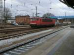 Auf Lz-Fahrt durch Bergen/R�gen ...  Mirko Schmidt 18.02.2011