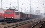 155 075-5 mit einem ...  Volker St�ckmann 15.03.2011