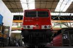 155 061-5 im Ausbesserungswerk Dessau 02.04.2011 zur 100 Jahre, Erste ...