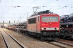 155 004-5 mit einem ...  Volker St�ckmann 17.04.2011