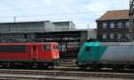 Gegen�berstellung: 155 037 und ...  Peter Heck 11.05.2011