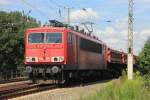 155 077-1 mit einem ...  Klaus-P. Dietrich 04.08.2011