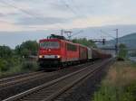 Die 155 004 am ...  Christian Maier 05.08.2011