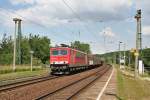 155 004 mit Gz ...  Marcel Grauke 14.08.2011