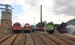 Blick von der Drehscheibe ...  Jens Baumhauer 24.09.2011