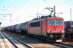 155 172-0 mit Kesselwagenzug ...  Volker St�ckmann 17.10.2011