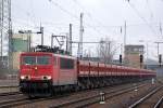 155 035-9 mit einem ...  Volker St�ckmann 24.01.2012