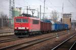 155 203-3 mit einem ...  Volker St�ckmann 24.01.2012
