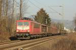 DB 155 214-0 in Bad Honnef am 1.2.2012  ...