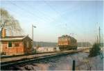 Lz nach Elsterwerda am Posten 63 in R�ckersdorf 1982  ...