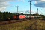 BR 156 Ex 156 003 in Berlin Wuhlheide am 12.10.09