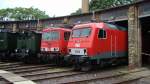 156 MEG804, zum Eisenbahnfest ...  Volker Francke 25.07.2011