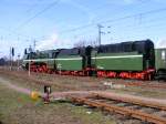 Die 18 201 am 20.03.2009 wartend im Block in Magdeburg-Sudenburg
Sonderz�ge ...