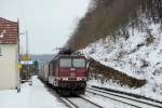 180 016 in Obervogelgesang bei Pirna mit Gz. in Richtung ...