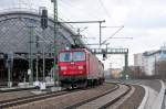 BR 180 180 017 am 04.03.10 nach Dresden Friedrichstadt in Dresden Hbf