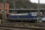 DB 181 201-5 abgestellt in Koblenz Hbf am 28.1.2012  ...