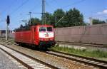 BR 181 mit Zugen 181 202  Baden Baden  03.06.00