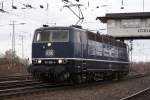 181 206-4 bei der Lokparade in Koblenz-L�tzel am 03.04.2010  ...
