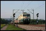Am 28.04.10 f�hrt 181 211 mit ihrem EC 361 nach ...