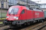 BR 182 Und nochmal Gl�ck: Der letzt Beschaffte (182 025-7) der deutschen Tauri mu�te in Regensburg einen �berholhalt einlegen. (09.11.09)