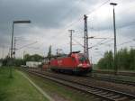 182 018-2 durchf�hrt am 30.04. 10 als LZ. den Bahnhof Lehrte, ...
