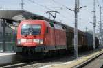 DB 182 014 fahrt aus Linz kommend durch den St.P�ltener ...