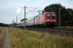 BR 182 Heute war am EC 340 die 182 006-7, aber hatte wegen B�schungsbrand zw. Rangsdorf und Zossen 40min Versp�tung. 26.07.2010