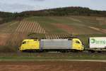 Ein Lokportrait von 182 595. Aufgenommen am 31.03.2010 bei Th�ngersheim ...
