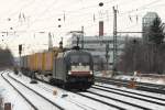 ES64U2-028 am 13.12.09 am Heimeranplatz Richtung M�nchen-Riem  ...